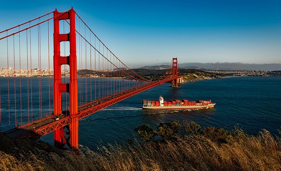 Golden Gate Bridge, Suspension