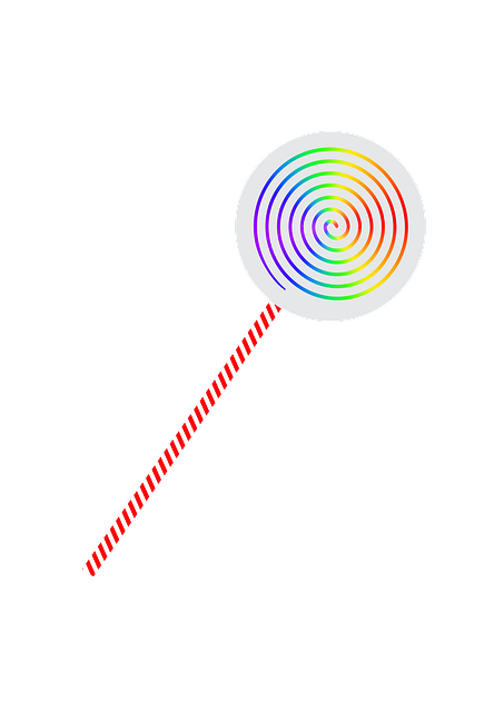 Free lollipop candy candy store illustration