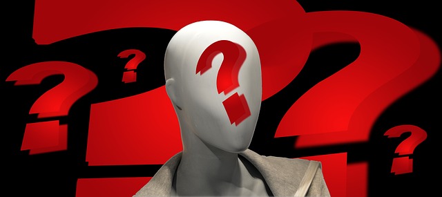 Free head face question illustration