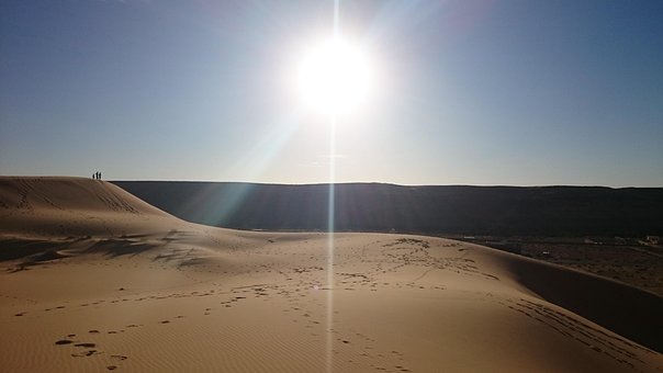 Düne, Wüste, Sanddünen, Algerien