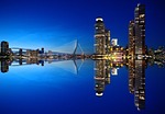 rotterdam, skyline, architecture
