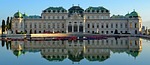 belvedere, castle, baroque