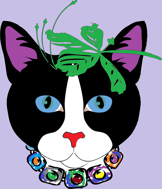 Free cat meaow tabby cat illustration