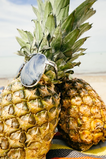 Pineapples, sand, beach and summertime — photo by pineapplesupplyco