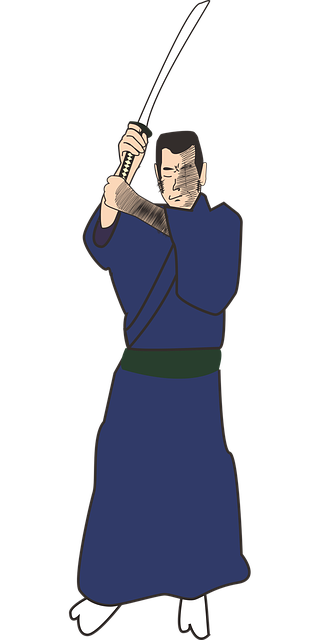 Free samurai katana sword vector