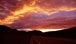 the scenery, cloud, burning clouds
