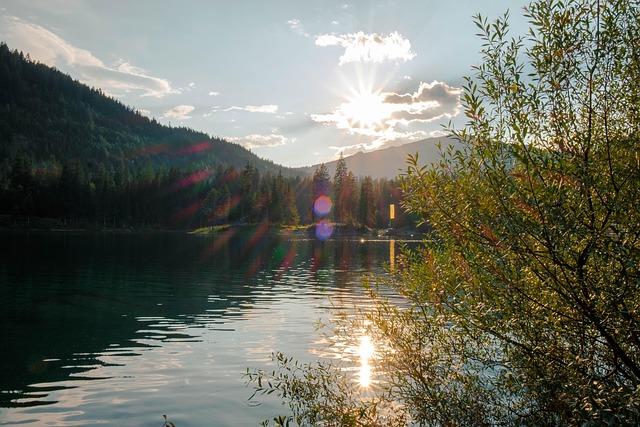 Flims, Grisons, Suíça, Caumasee, Humor