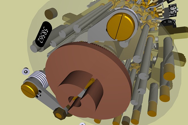 Kort, Lommeregner, Mekanisk, Vrml, 3D