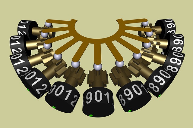 Kort, Lommeregner, Mekanisk, Vrml, 3D