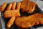 meat, barbecue, eat
