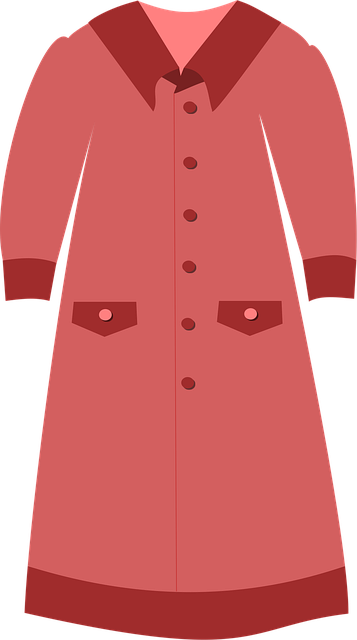 Free long dress pink fashion illustration