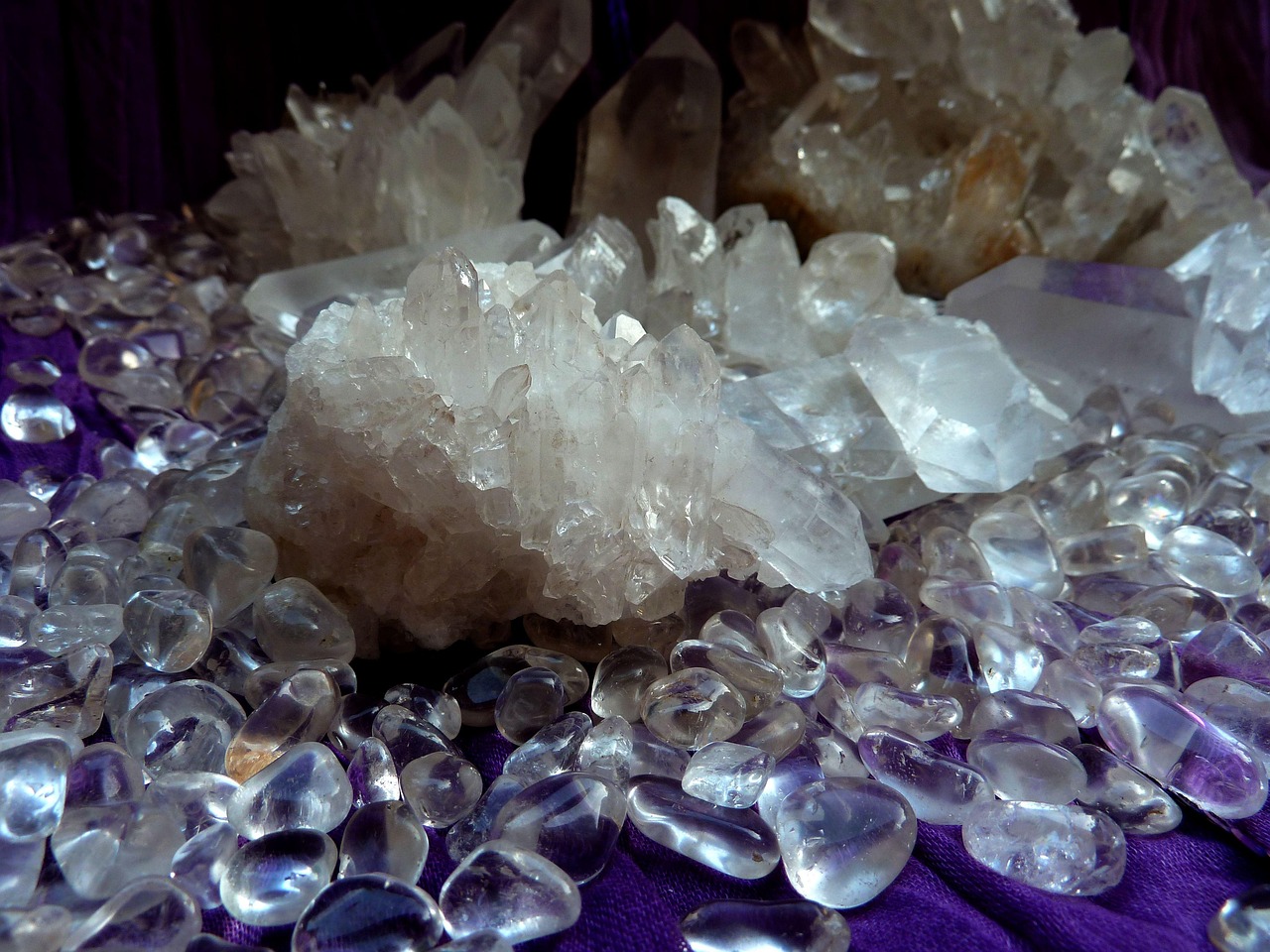 Rock Crystal Double Clear To White - Free photo on Pixabay - Pixabay