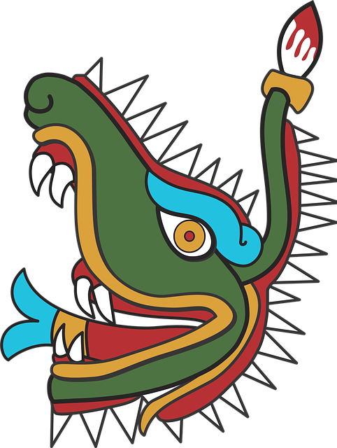 Free Mexico Crocodile vector and picture