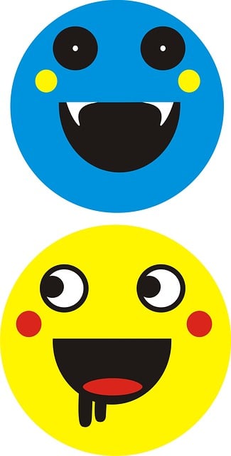 Free Vampire Happy Face illustration and picture