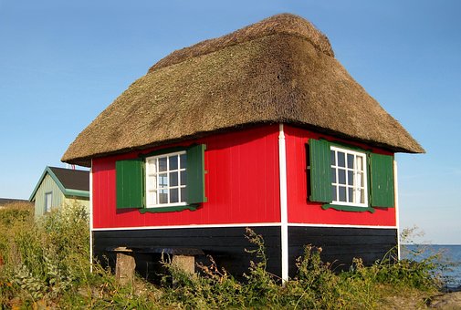 Strandhütte, Marstal, Aero, Strandhütte
