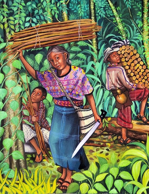 Free guatemala painting art illustration