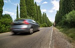 road, car, motion