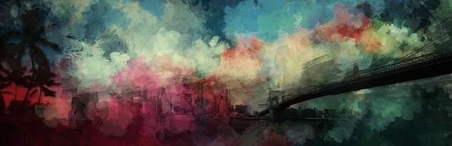 Ciudad, Panorama, Horizonte