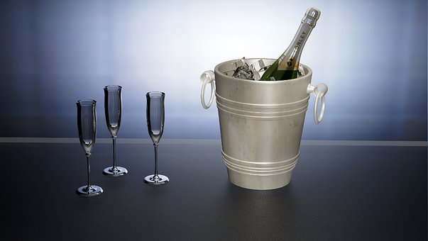 Free Champagne Sparkling Wine illustration and picture