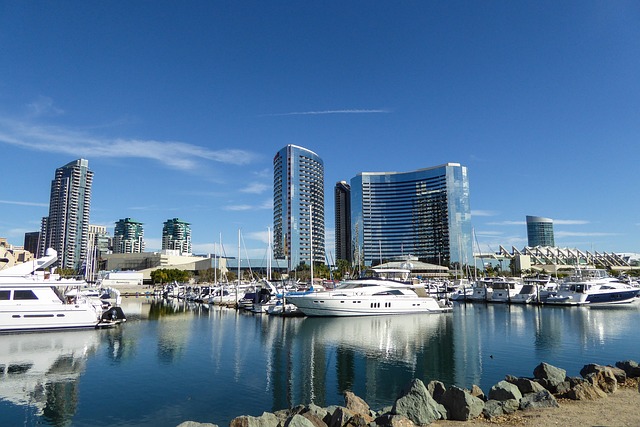 San Diego, Marina, Havn, Båter, Diego