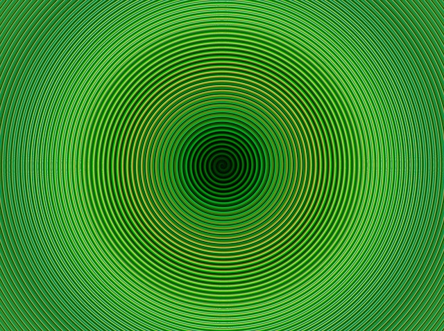 Free abstract green design illustration