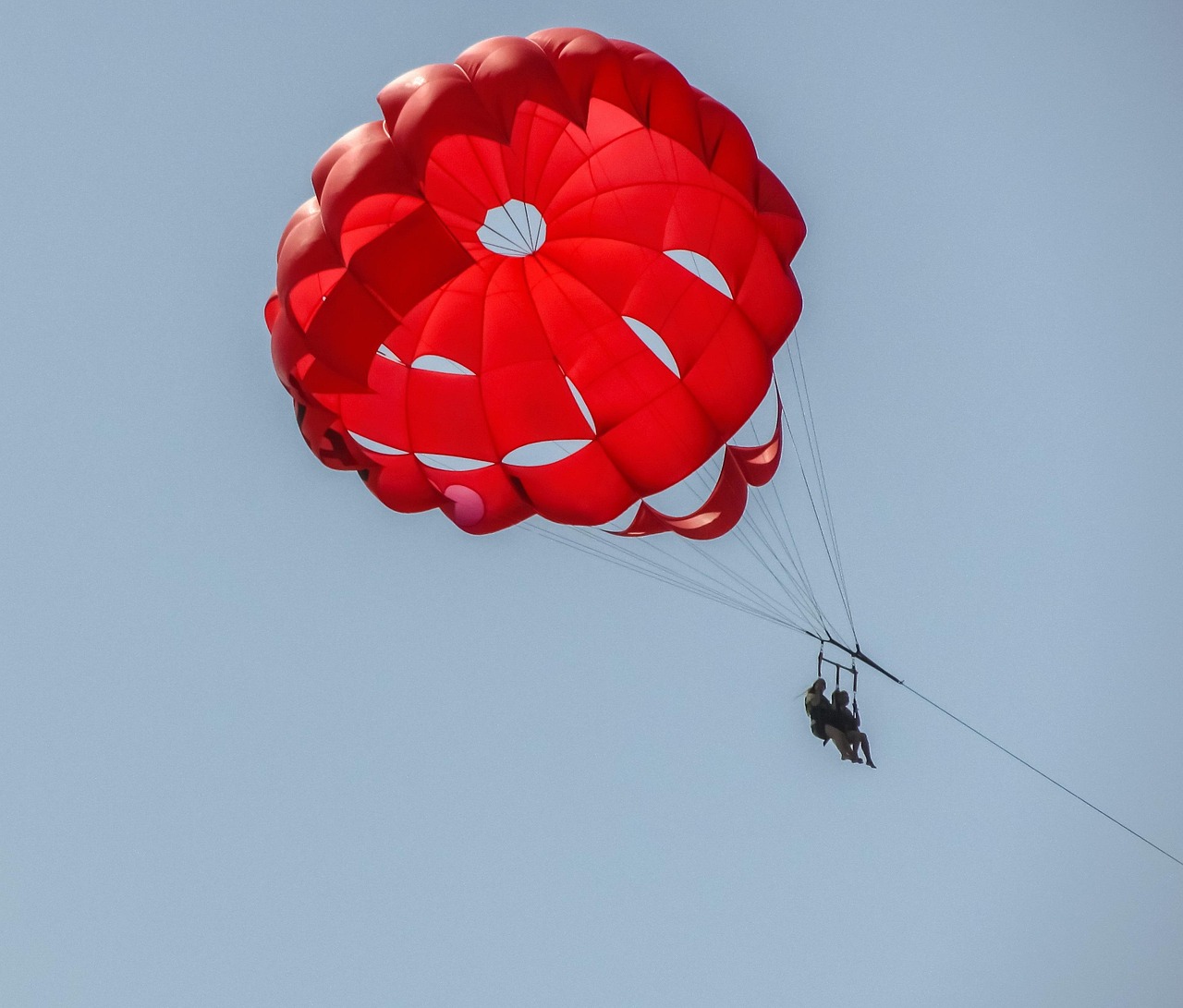 Parachute - free online jigsaw puzzle photo