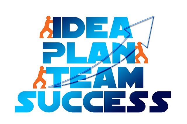 Free idea plan team illustration