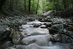 cascade, autumn, river