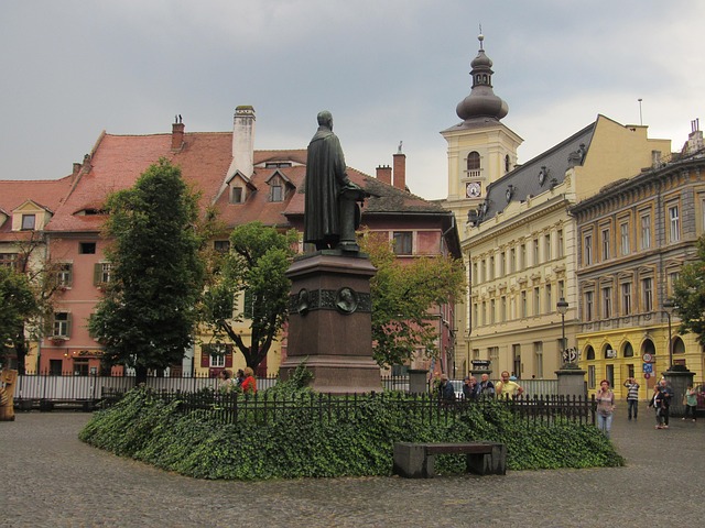 Sibiu, Transilvania, Pueblo Viejo