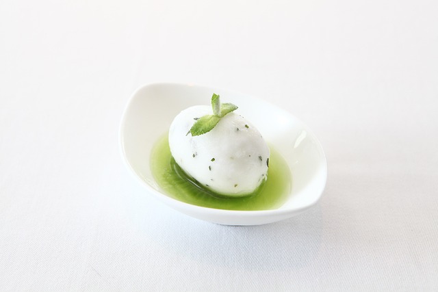 Helado, Postre, Comida, Menta