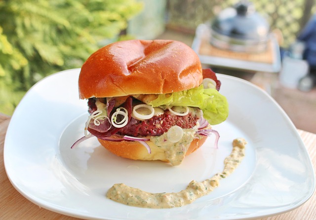 Free Burger Grilling photo and picture
