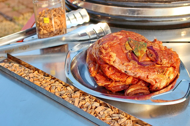 Free Pork Grilling photo and picture