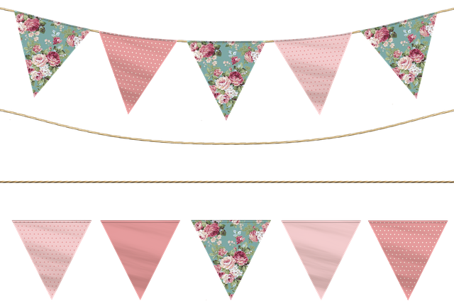 Free Flag Bunting Party Banner illustration and picture