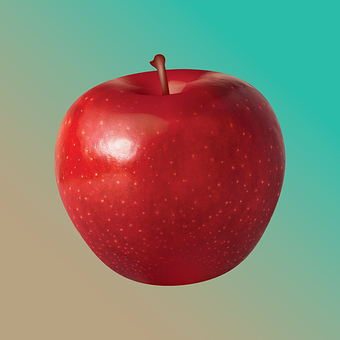 Free Apple Red Apple illustration and picture