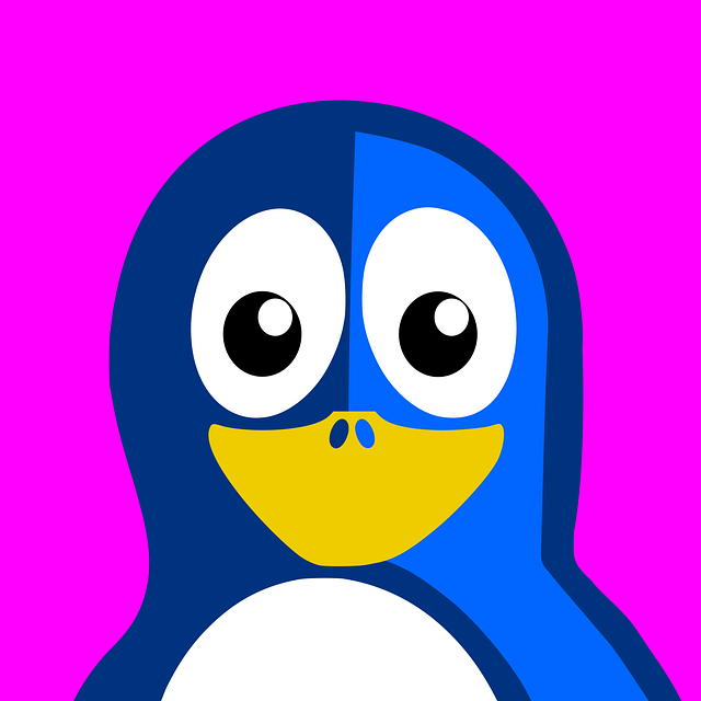 Blau, Smoking, Inkscape, Vektor, Pinguin
