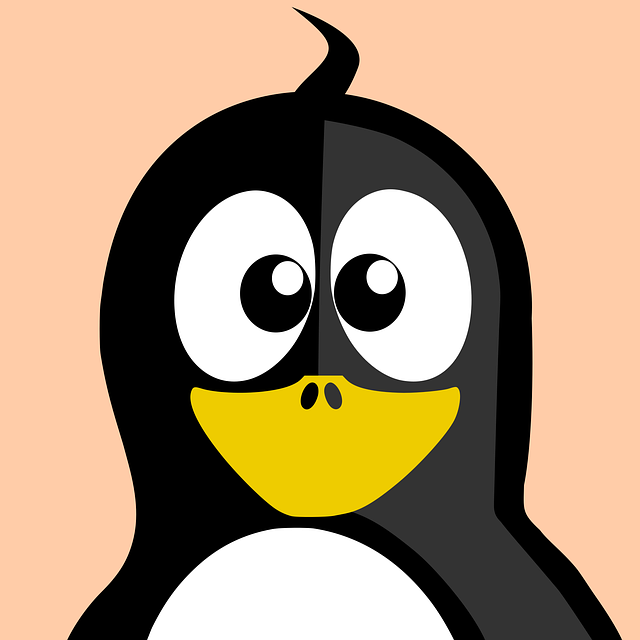 Free curl tux nature vector