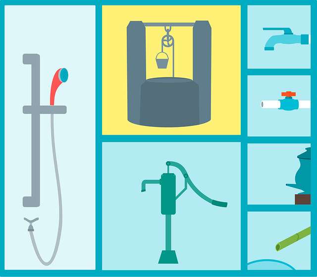 Free shower wheel water illustration