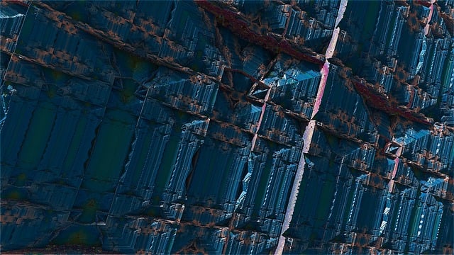 Free wall fractal steep wall illustration