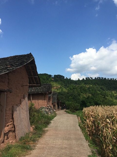 Free Rural Farmhouse photo and picture