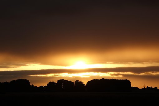 Free Sunset Evening Twilight photo and picture