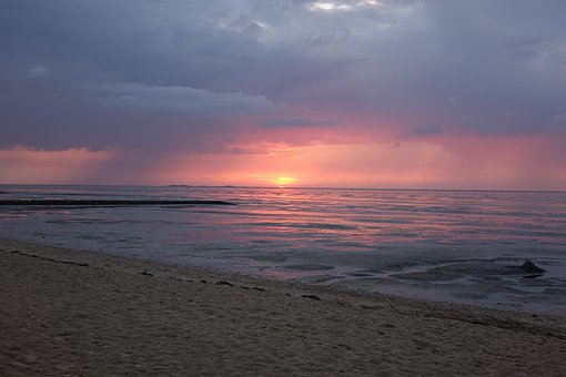 Free Sunset Beach photo and picture