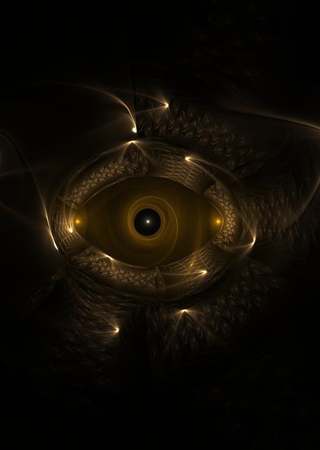Free abstract fractal art illustration