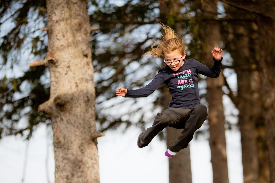 Jumping Young Girl Trampoline · Free photo on Pixabay