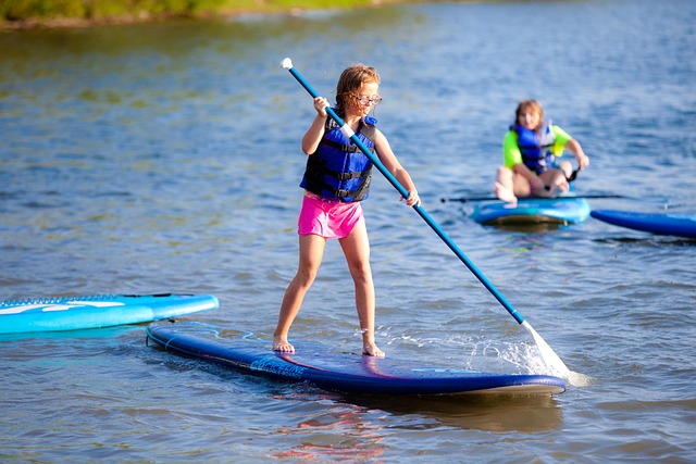 Free Paddle Board Lake photo and picture