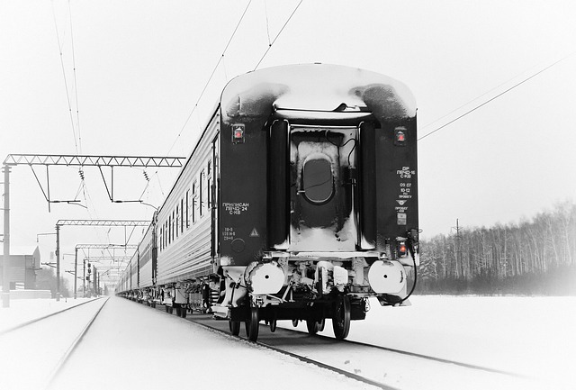 Free Train Winter photo and picture