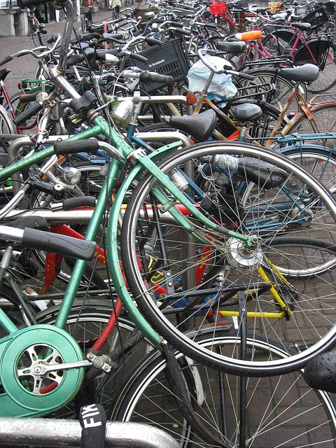 Cykler, Holland, Amsterdam