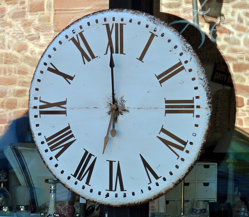 clock time timeless free photo on pixabay