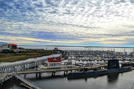 Uss, Yorktown, Charleston, Südcarolina