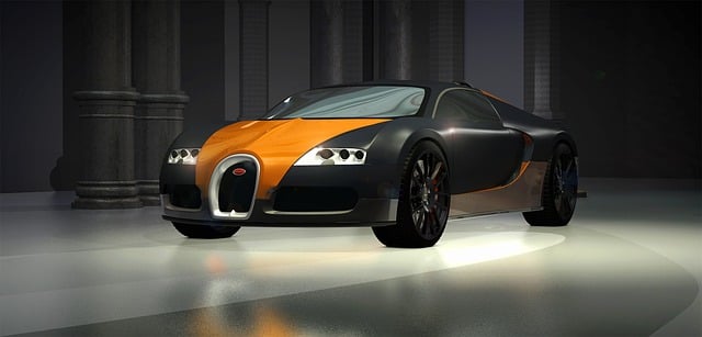 Free bugatti veyron automobile illustration