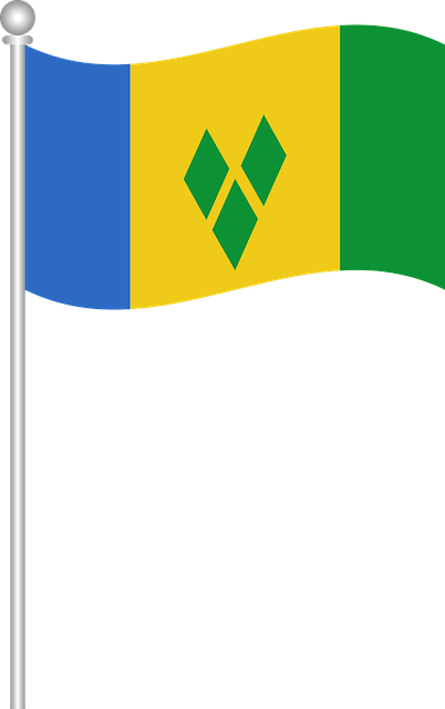 Free flag of saint vincent flag saint vincent illustration